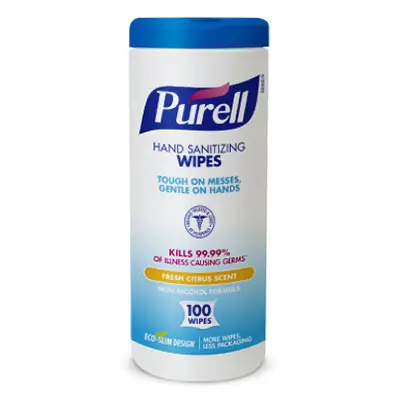 PURELL Sanitizing Wipes Canister White 9111-12