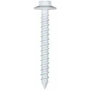 ITW 24323 Concrete Screw Anchors, Hex Head, 1/4 x 2-1/4-In - pack of 50