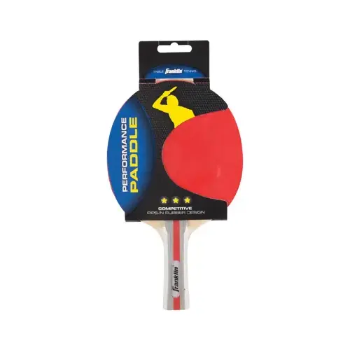 Table Tennis Paddle, Deluxe Red