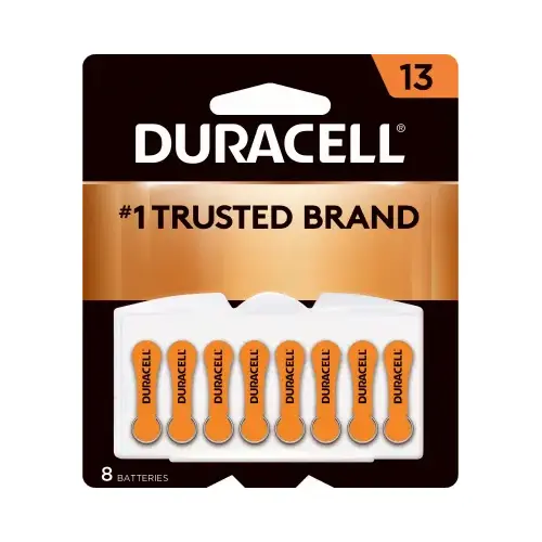 Hearing Aid Battery, #13 - pack of 8 Hearing Aid Battery, #13 - pack of 8