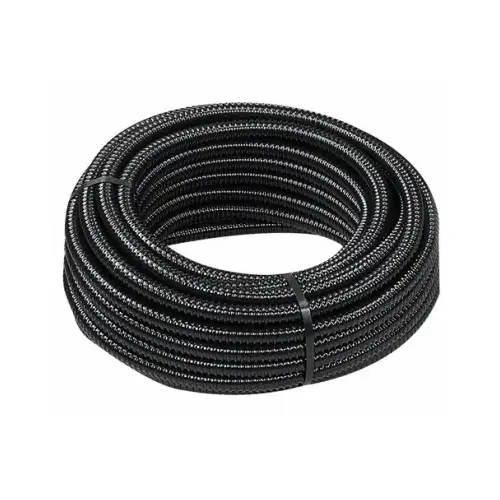 Reinforced Pond Tubing, Black, 3/4-In. x 20-Ft.