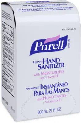 PURELL Advanced Hand Sanitizer Refill Unscented Gel 27 oz Clear - pack of 12 9657-12-XCP12 PURELL Advanced Hand Sanitizer Refill Unscented Gel 27 oz Clear - pack of 12 9657-12-XCP12