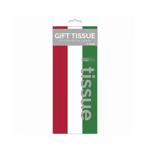 Candy Cane Tissue Wrapping Paper, 8-Ct.