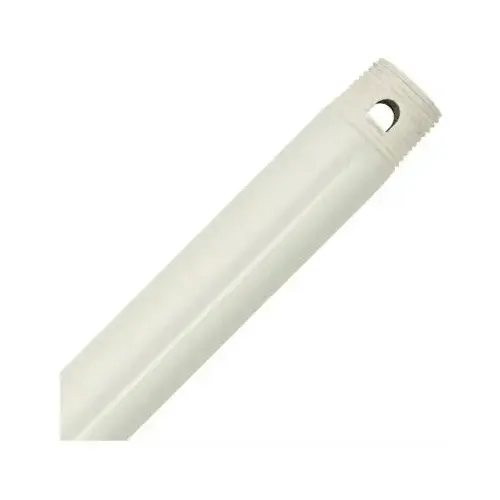 Ceiling Fan Down Rod, White, 12 x 3/4 In. Ceiling Fan Down Rod, White, 12 x 3/4 In.