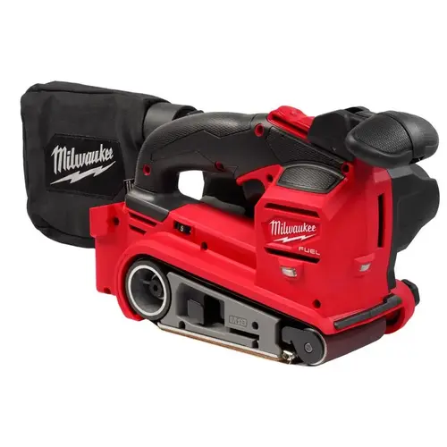 Belt Sander M18 Fuel 8 amps 18 V 3" W X 18" L Cordless Tool Only Belt Sander M18 Fuel 8 amps 18 V 3" W X 18" L Cordless Tool Only