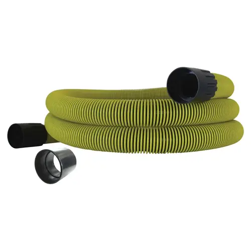 Wet/Dry Vac Hose 25 ft. L X 1.5" D Kink Proof Yellow