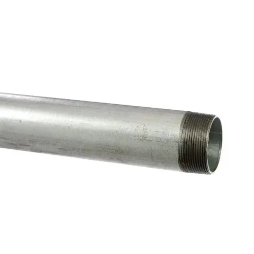 Pipe 2" D X 21 ft. L Galvanized Steel