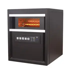 Perfect Aire 1PHQ14 Heater w/Remote Electric Infrared , Black Brown