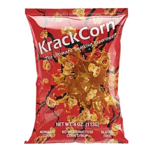 KrackCorn 338957-XCP24 Popcorn Original 4 oz Bagged - pack of 24
