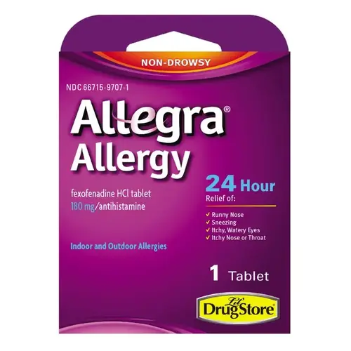 Allergy Relief 180 mg - pack of 6