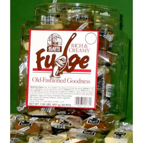 Fudge Mini Bites Chocolate and Vanilla 60 pc - pack of 60