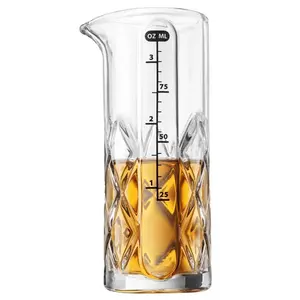 Final Touch FTA7035 Jigger 3.4 oz Clear Glass Clear