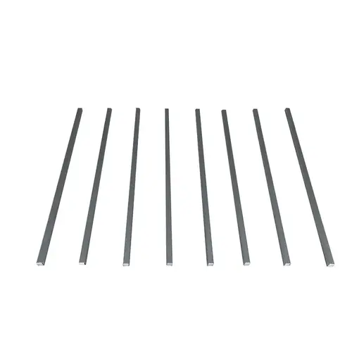 Floor Frame Kit 6 ft. x 4 ft. Metal Horizontal Modern Gray Silver Floor Frame Kit 6 ft. x 4 ft. Metal Horizontal Modern Gray Silver