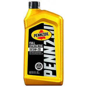 PENNZOIL 550058597 Pennzoil Synthetic Motor Oil, 5W-20, 1 qt