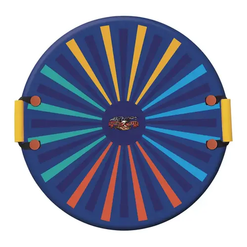 Saucer Sled Disc Laminated Foam 26" Multicolored Saucer Sled Disc Laminated Foam 26" Multicolored