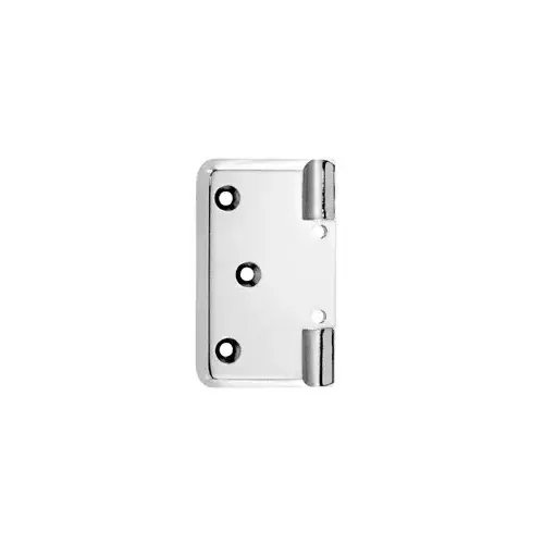 Chrome Pinnacle Series Wall Mount Offset Back Plate Chrome Pinnacle Series Wall Mount Offset Back Plate