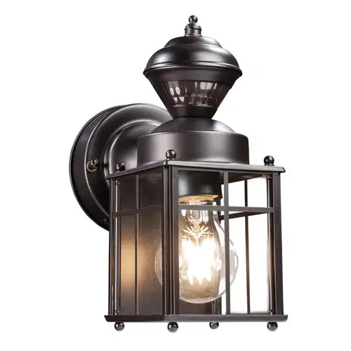 Wall Lantern Franklin Matte Black Motion-Sensing LED Matte Wall Lantern Franklin Matte Black Motion-Sensing LED Matte