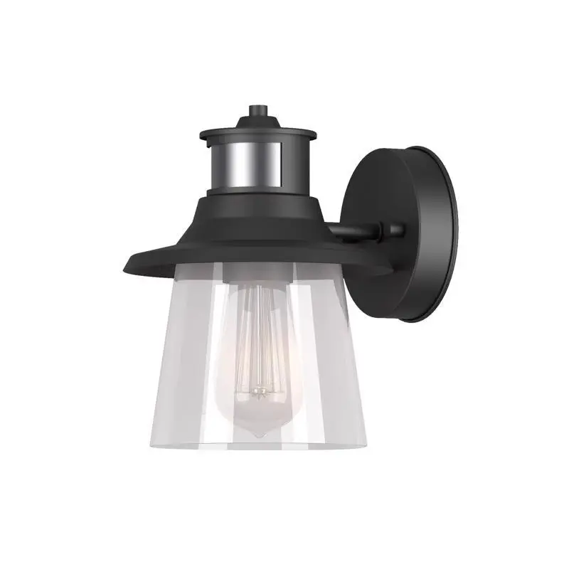 Globe Electric Wall Sconce Juno 1-Light Matte Black Matte 32982 Globe Electric Wall Sconce Juno 1-Light Matte Black Matte 32982