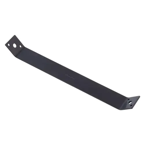 Strap Brace 13.3" H X 1.5" W X 1/8" D Black Steel Inside Black