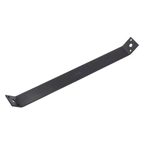 Strap Brace 16.3" H X 1.5" W X 1/8" D Black Steel Inside Black
