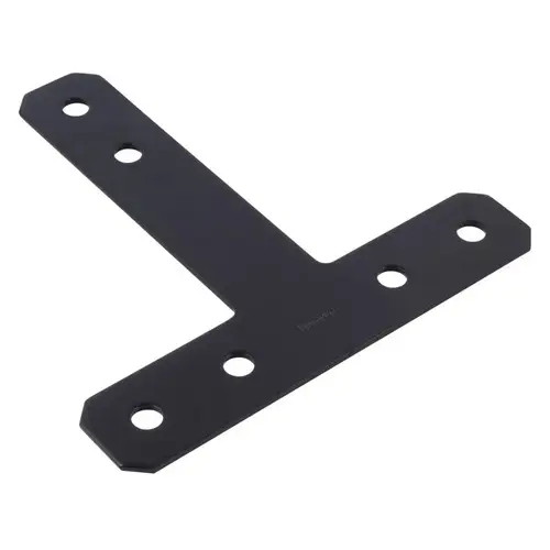 T-Plate 3/16" H X 12" W X 12" L Black Steel Black