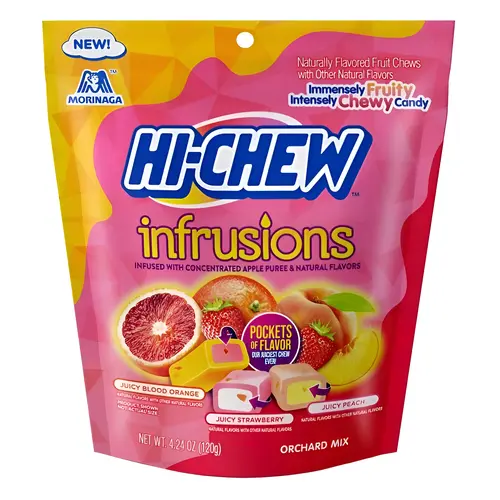 Candy Infrusions Orchard Mix Blood Orange/Peach/Strawberry 4.24 oz Candy Infrusions Orchard Mix Blood Orange/Peach/Strawberry 4.24 oz