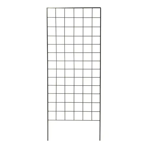 Garden Trellis 64" H Black Steel Black Garden Trellis 64" H Black Steel Black