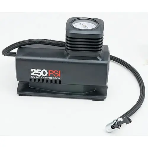 Inflator/Compressor 12 V 250 psi Black Inflator/Compressor 12 V 250 psi Black