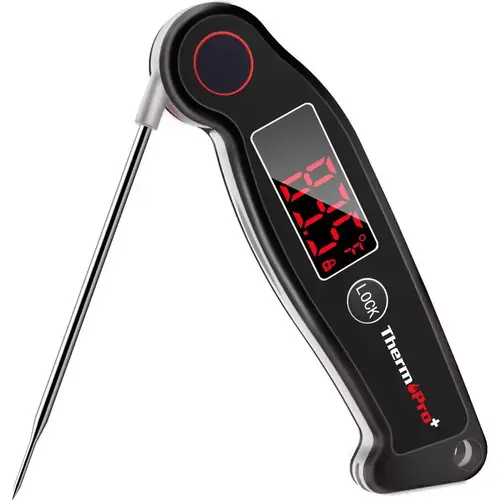Grill/Meat Thermometer TP19W LCD Black