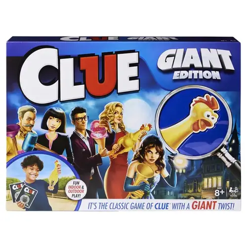 Board Game Clue Giant Edition Multicolored Multicolored