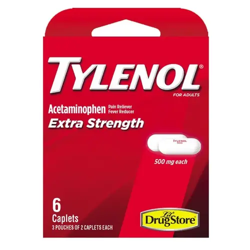 Extra Strength Acetaminophen 500 mg White White Extra Strength Acetaminophen 500 mg White White