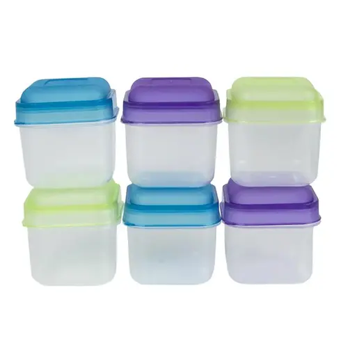 Storage Container Set Portion Packers 4 oz Assorted Assorted Storage Container Set Portion Packers 4 oz Assorted Assorted