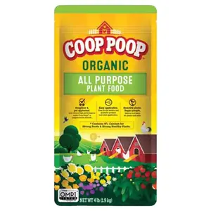 Coop Poop HGR243CP4-XCP8 All Purpose Plant Food Organic Soil 4 lb - pack of 8