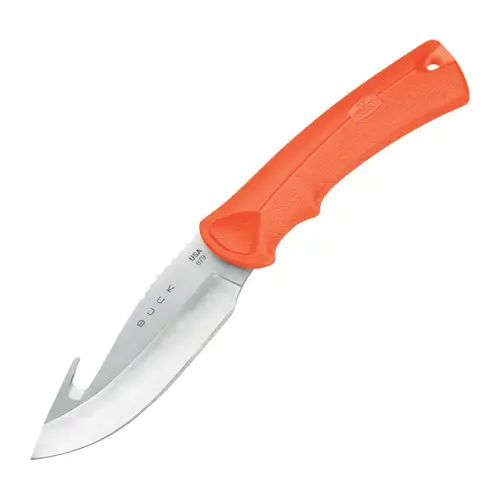 Fixed Blade Knife BuckLite Max Large Guthook Orange 420 HC Stainless Steel 8.75" Fixed Blade Knife BuckLite Max Large Guthook Orange 420 HC Stainless Steel 8.75"