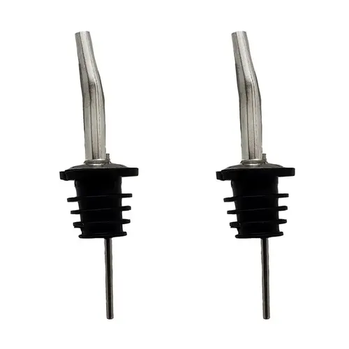 Liquor Pourer Black/Silver Stainless Steel Black/Silver Liquor Pourer Black/Silver Stainless Steel Black/Silver
