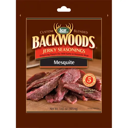 Jerky Seasoning Backwoods Mesquite 3.65 oz Bagged Jerky Seasoning Backwoods Mesquite 3.65 oz Bagged