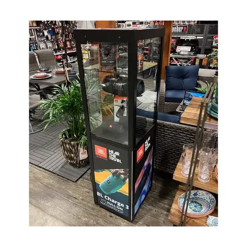 Display Black Speaker Cabinet Metal Black Display Black Speaker Cabinet Metal Black