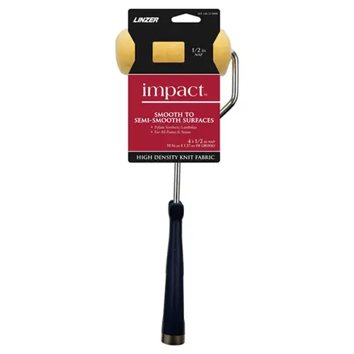 Trim Roller with Frame Better 4" W Mini Threaded End - pack of 6 Trim Roller with Frame Better 4" W Mini Threaded End - pack of 6