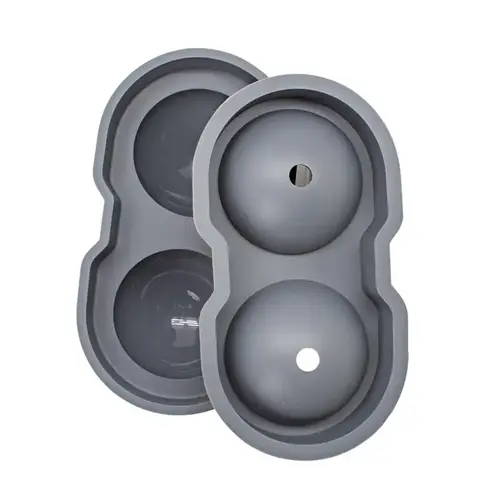 Ice Tray Gray Silicone Gray