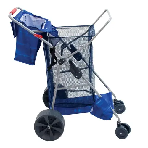 Beach Cart 32" H X 24.5" W X 33" D Collapsible Beach Cart 32" H X 24.5" W X 33" D Collapsible
