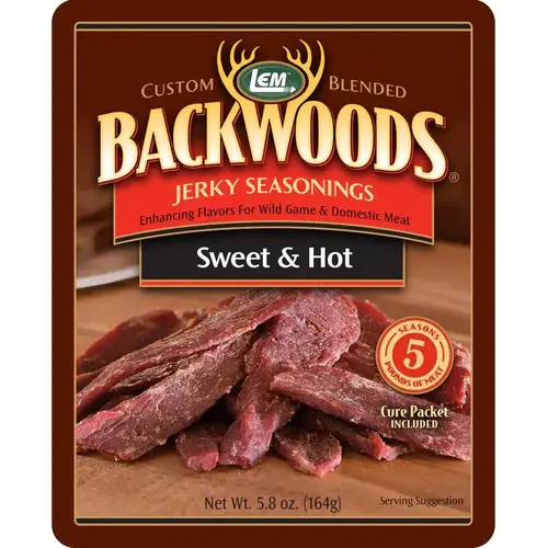 Jerky Seasoning Backwoods Sweet and Hot 5.8 oz Boxed - pack of 6 Jerky Seasoning Backwoods Sweet and Hot 5.8 oz Boxed - pack of 6