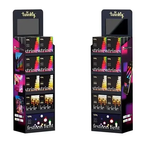 Christmas Lights Twinkly LED Multicolored/Warm White Novelty Christmas Lights Twinkly LED Multicolored/Warm White Novelty