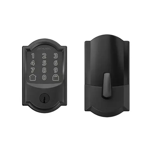 Encode Smart WiFi Deadbolt, Camelot Style, Matte Black Encode Smart WiFi Deadbolt, Camelot Style, Matte Black