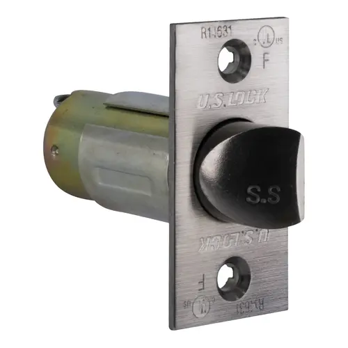 Standard Spring Latch Backset 2010/2050/2050C GR2 2-3/4" Brushed Stainless