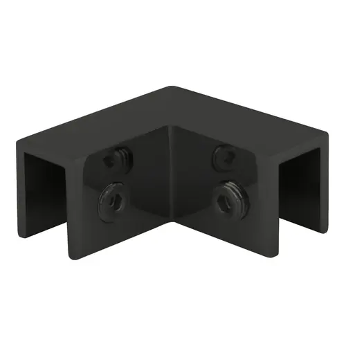 CRL Gun Metal 90 Degree "Sleeve Over" Glass Clamp CRL Gun Metal 90 Degree "Sleeve Over" Glass Clamp