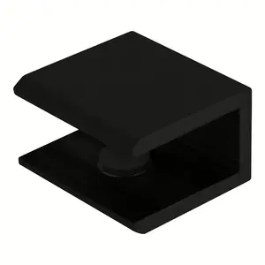 CRL FA100RB Oil Rubbed Bronze Small Square Interior Shelf Clamp