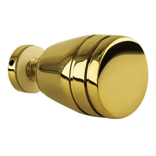 Single Sided Deluxe Series Knob Polished Brass Single Sided Deluxe Series Knob Polished Brass