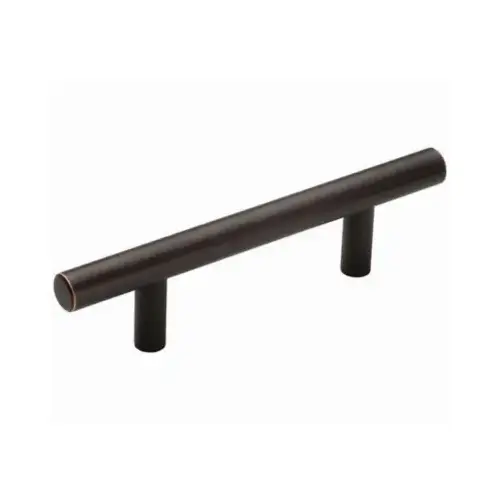 Cabinet Pull, 5-3/8 in L Handle, Carbon Steel, Oil-Rubbed Bronze - pack of 5 Cabinet Pull, 5-3/8 in L Handle, Carbon Steel, Oil-Rubbed Bronze - pack of 5