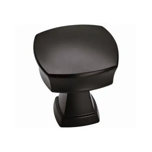 Allison Series Cabinet Knob, 1-1/4 in Projection, Zinc, Matte Black Allison Series Cabinet Knob, 1-1/4 in Projection, Zinc, Matte Black