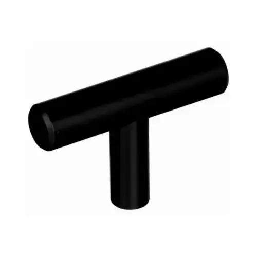 1-15/16" (49 mm) Cabinet T-Knob Black Bronze Finish 1-15/16" (49 mm) Cabinet T-Knob Black Bronze Finish